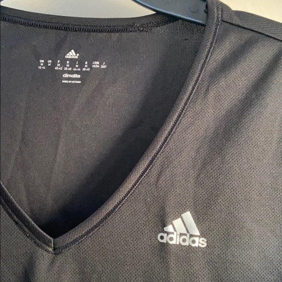 Adidas Climalite V Neck training T-shirt - Picture 4 of 6